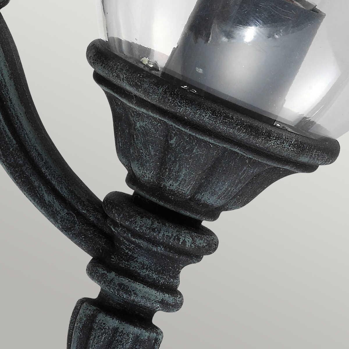 Elstead Elkstone Verdigris Finish Outdoor Wall Lantern 5