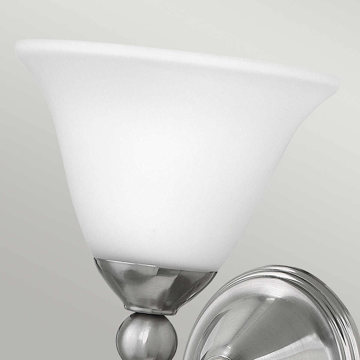 hinkley bolla brushed nickel finish wall torchiere Close Up LED Bulb