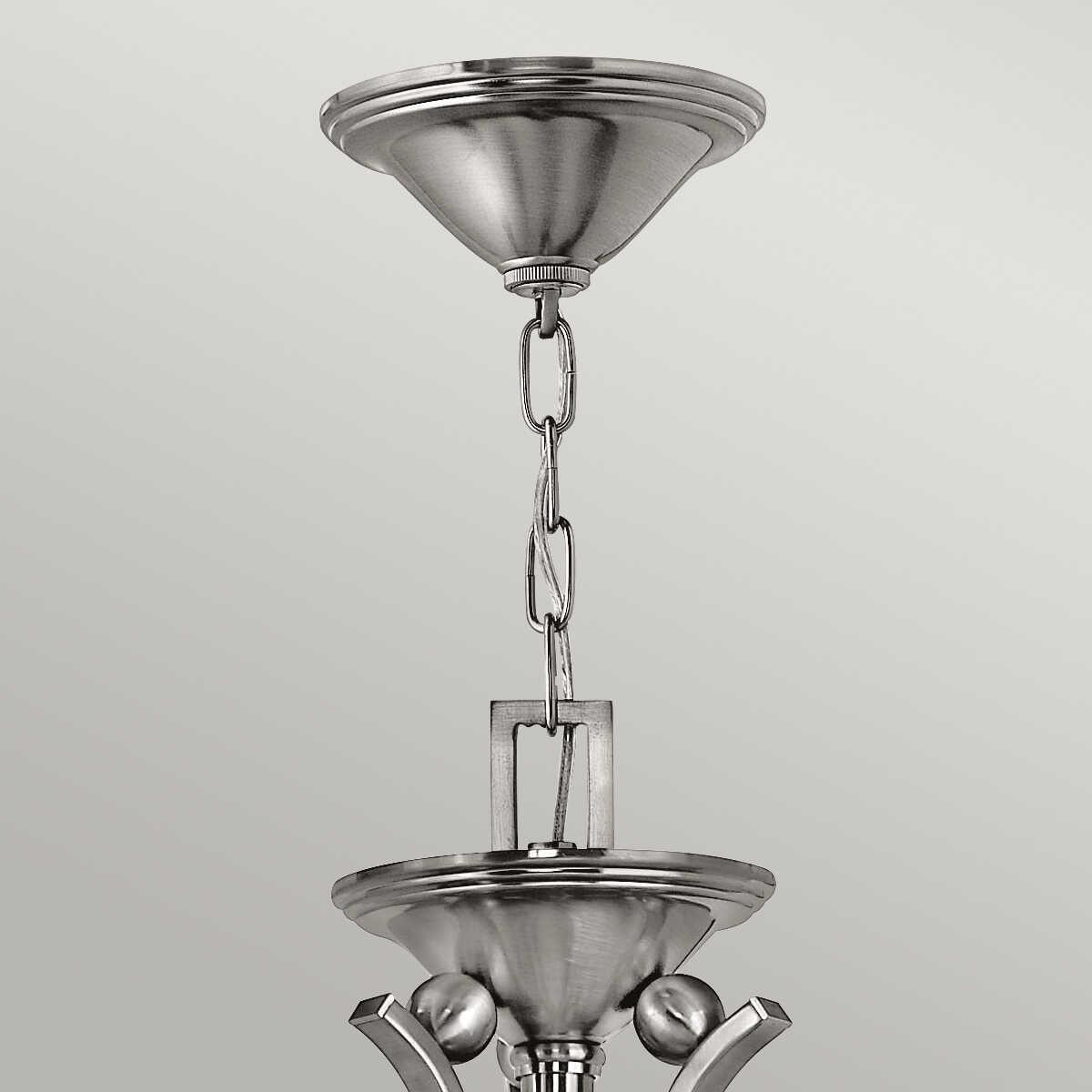 Hinkley Bolla Nickel 5 Light/Arm Chandelier-Elstead Lighting-4-Tiffany Lighting Direct