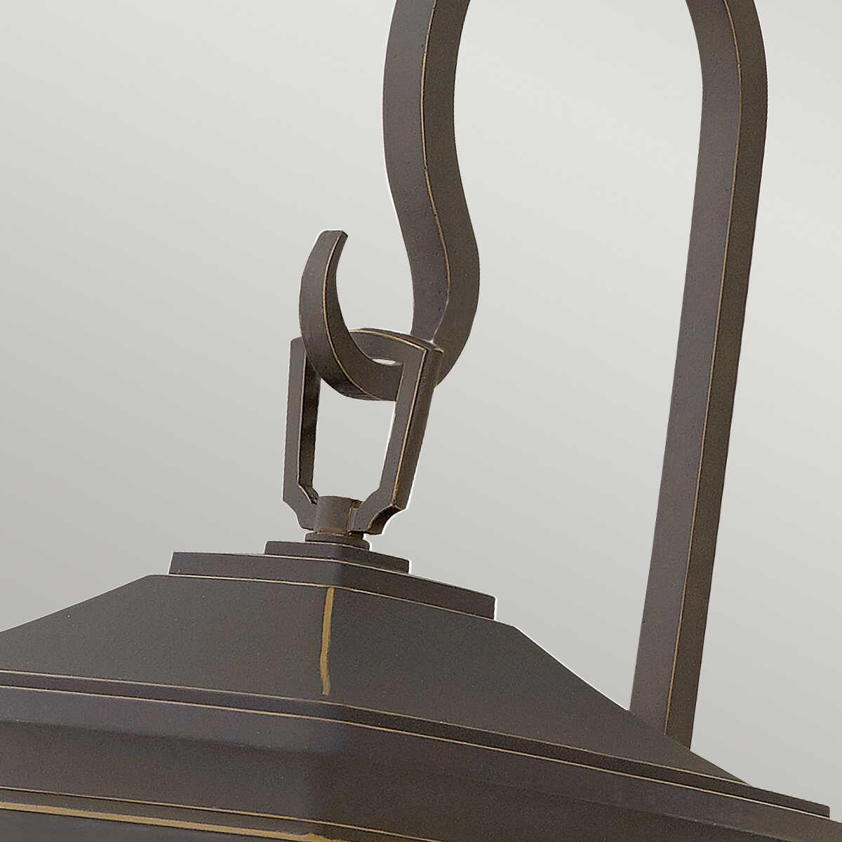 Hinkley Bromley Large Outdoor Wall Light by close up image