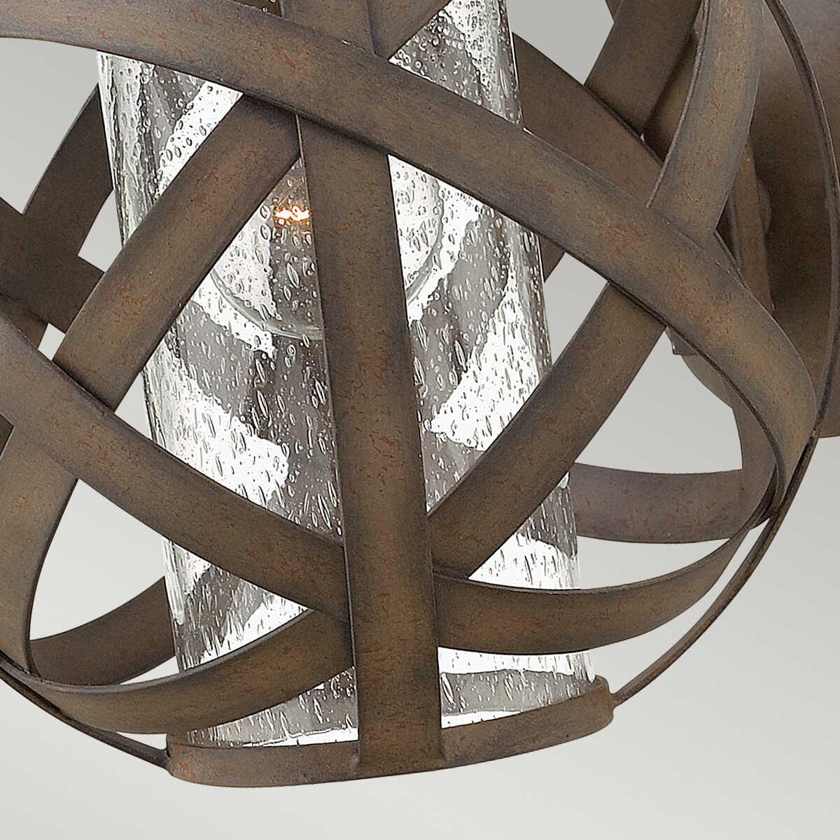 Hinkley Carson Outdoor Wall Light by exterior wall image