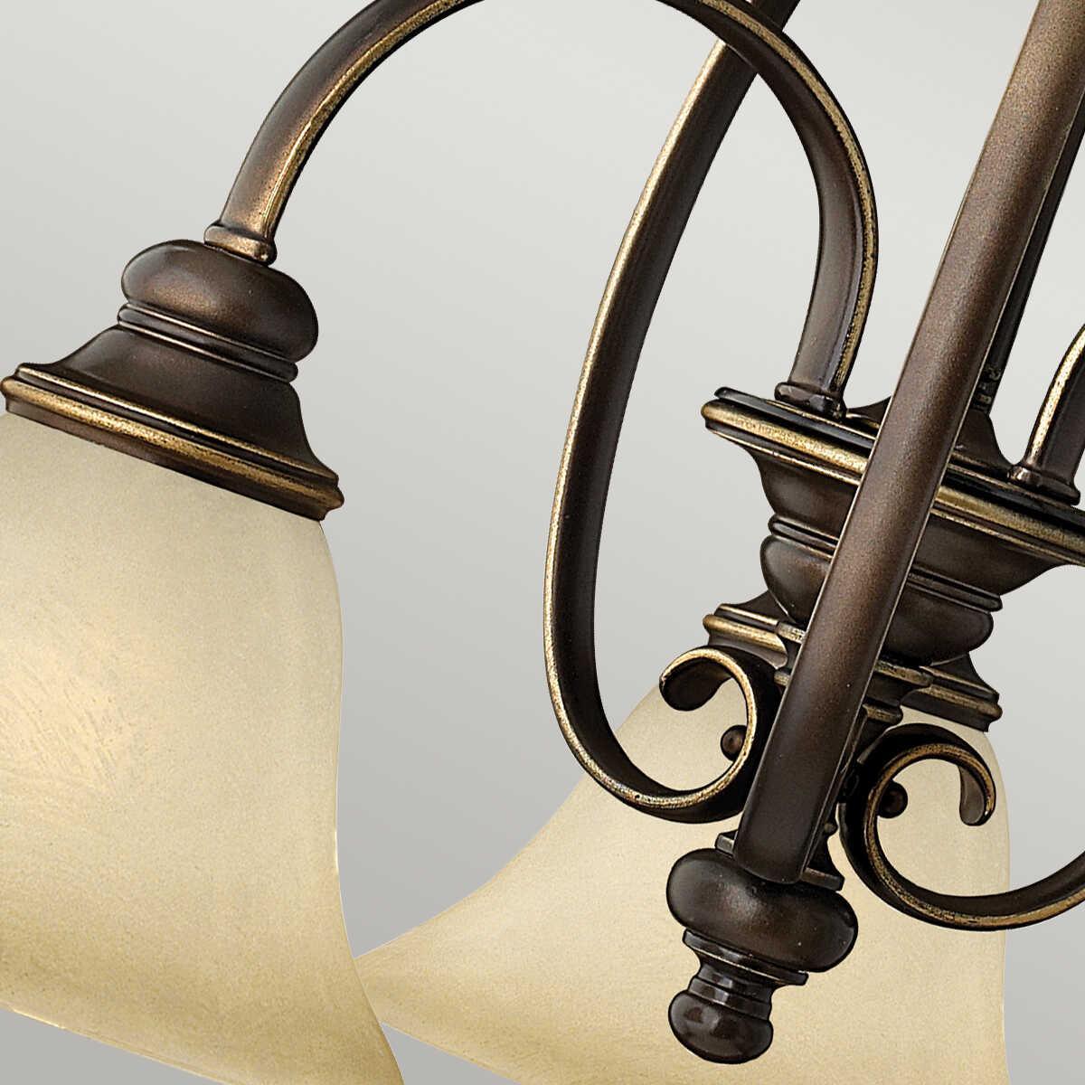 Hinkley Cello Antique Bronze 3 Light Chandelier-Elstead Lighting-7-Tiffany Lighting Direct