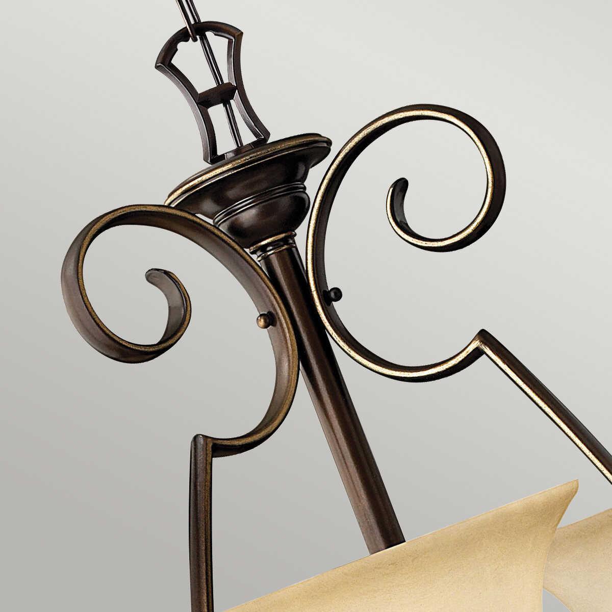 Hinkley Cello Antique Bronze 9 Light Chandelier-Elstead Lighting-6-Tiffany Lighting Direct