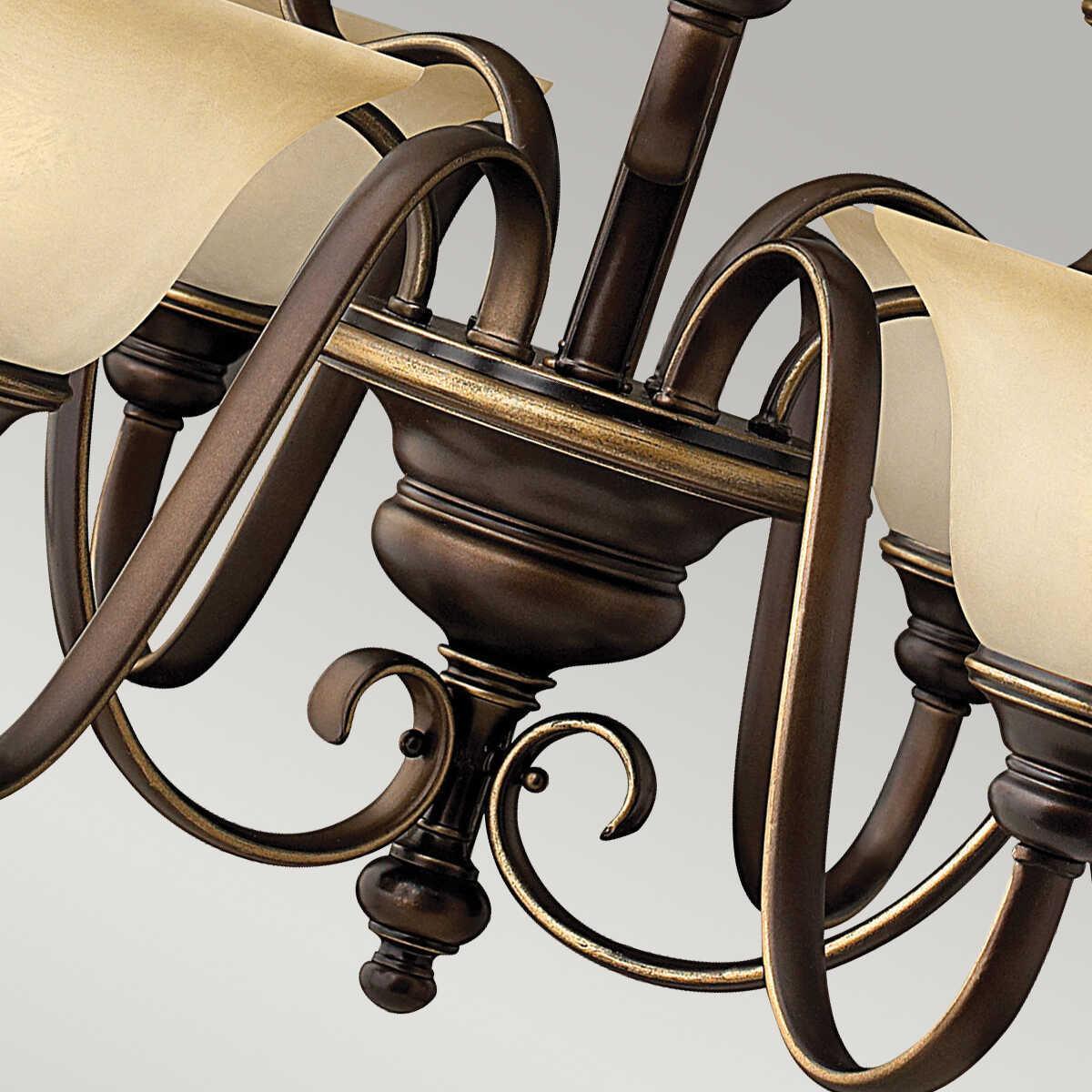 Hinkley Cello Antique Bronze 9 Light Chandelier-Elstead Lighting-7-Tiffany Lighting Direct