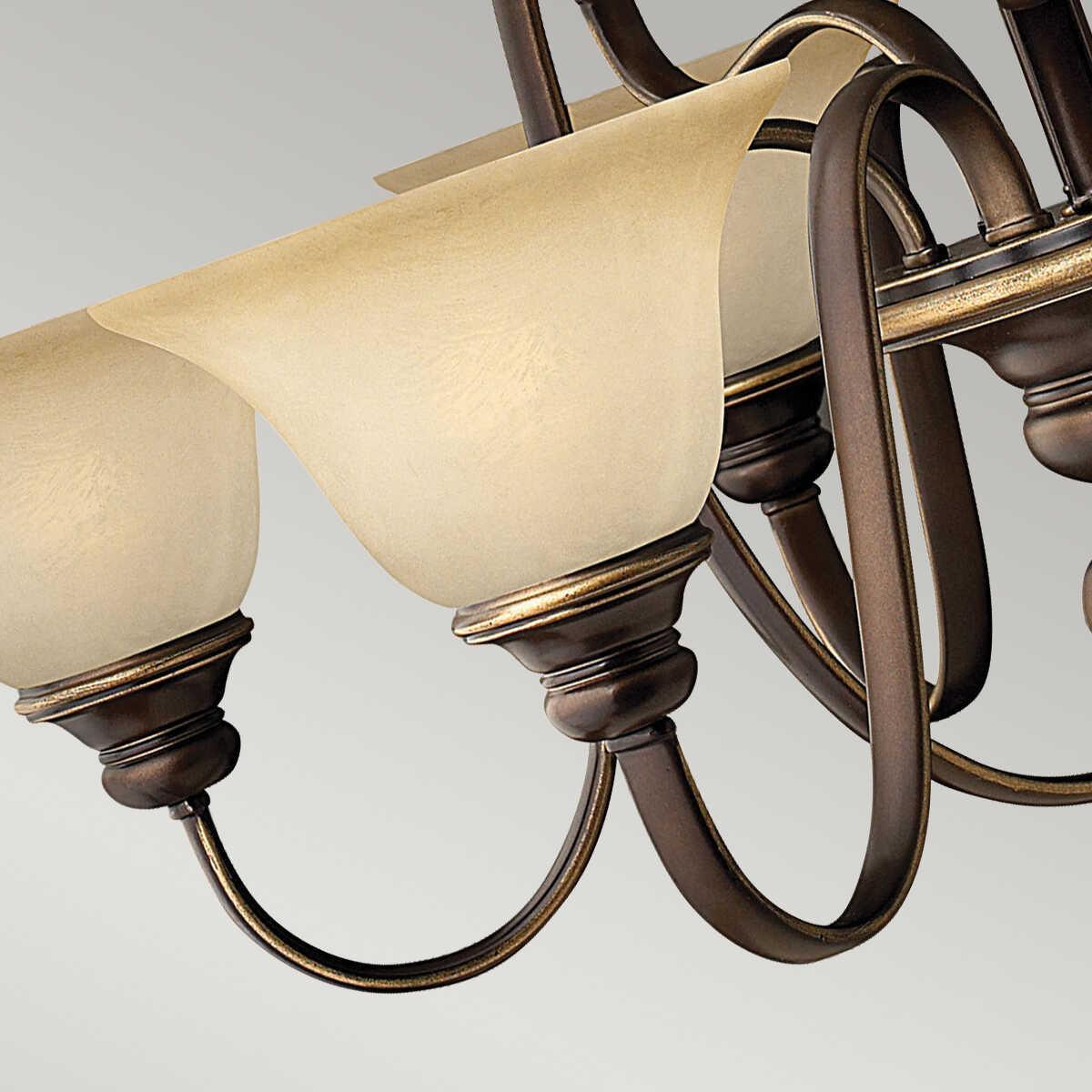 Hinkley Cello Antique Bronze 9 Light Chandelier-Elstead Lighting-8-Tiffany Lighting Direct