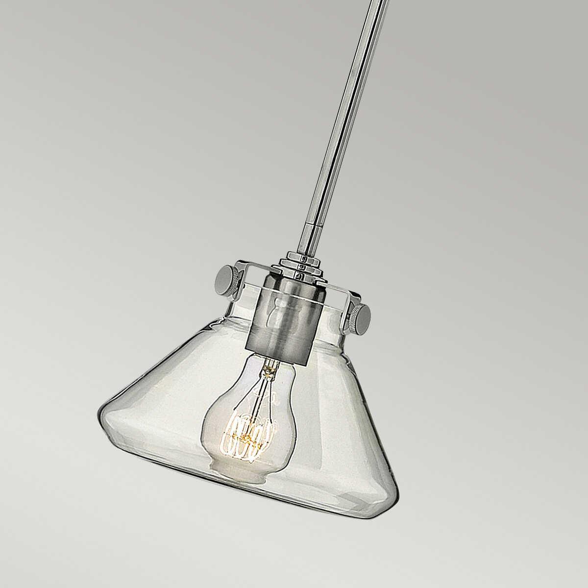 Hinkley Congress Chrome & Glass Ceiling Pendant-Ceiling Pendant Lights-Elstead Lighting-7-Tiffany Lighting Direct