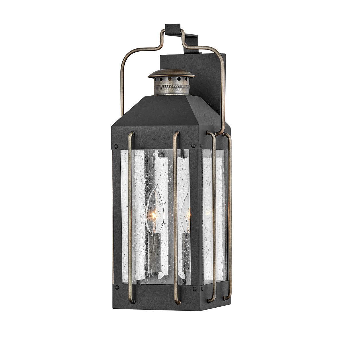 hinkley fitzgerald 2 light medium outdoor wall lantern