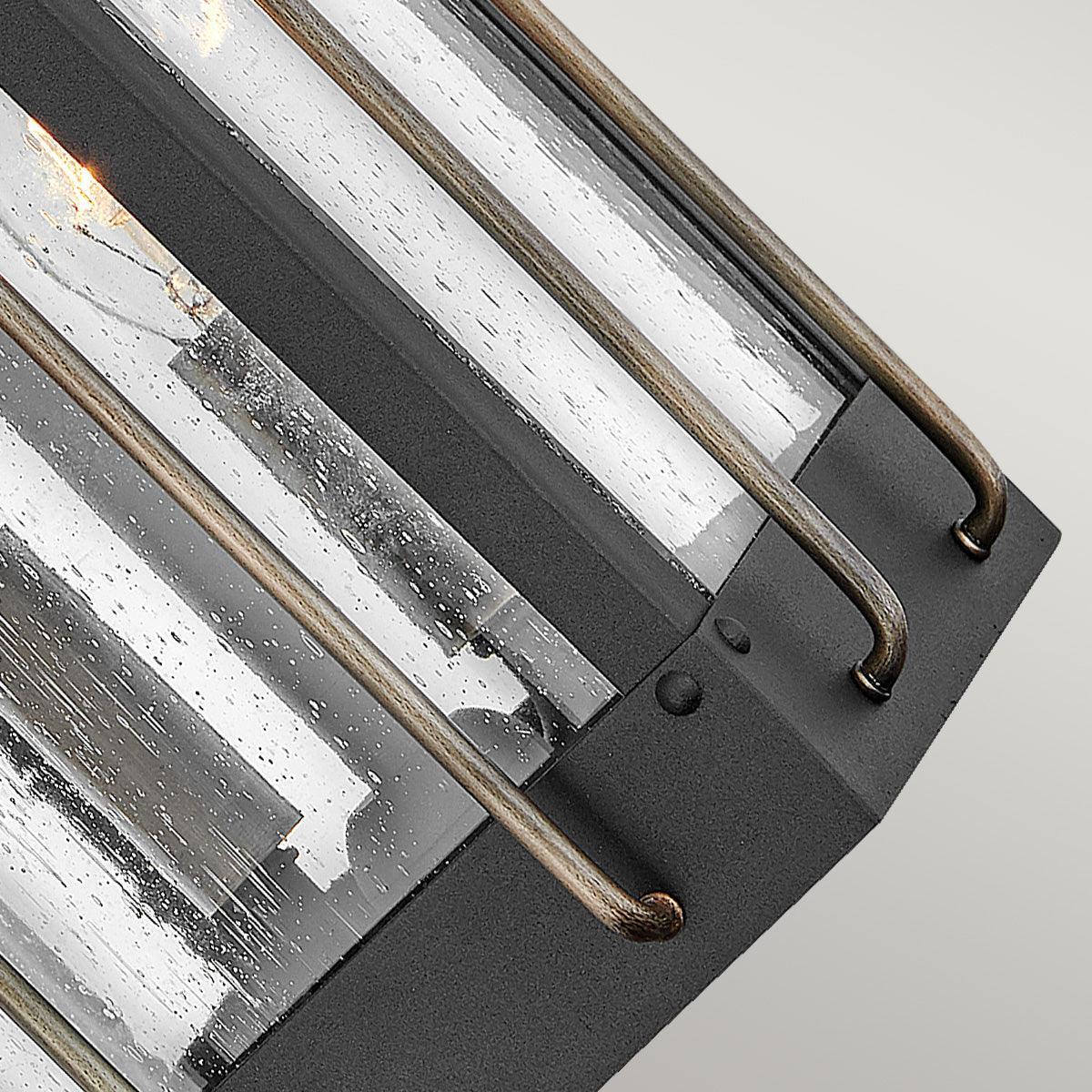 hinkley fitzgerald 2 light medium outdoor wall lantern Close Up