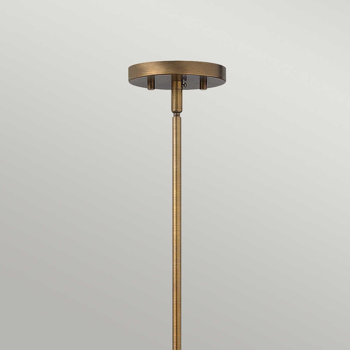 Hinkley Fulton 1 Light Bronze Pendant Ceiling Light-Ceiling Pendant Lights-Elstead Lighting-4-Tiffany Lighting Direct