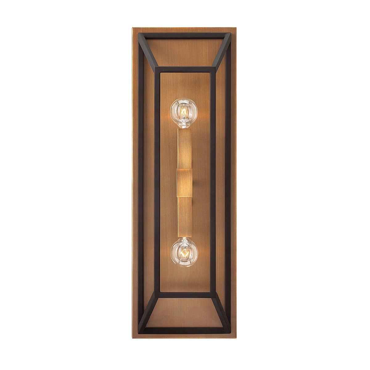Hinkley Fulton 2 Light Bronze Wall Light HK-FULTON2,Elstead Lighting,1