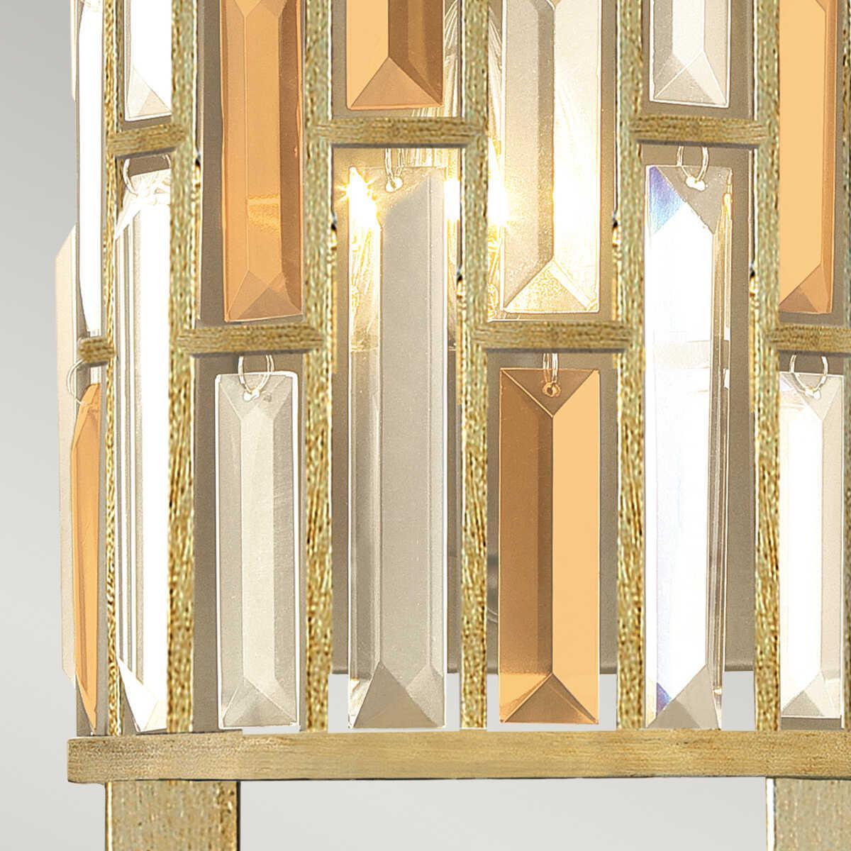 hinkley gemma 2it wall light hk gemma2 b sl Detailed Close Up