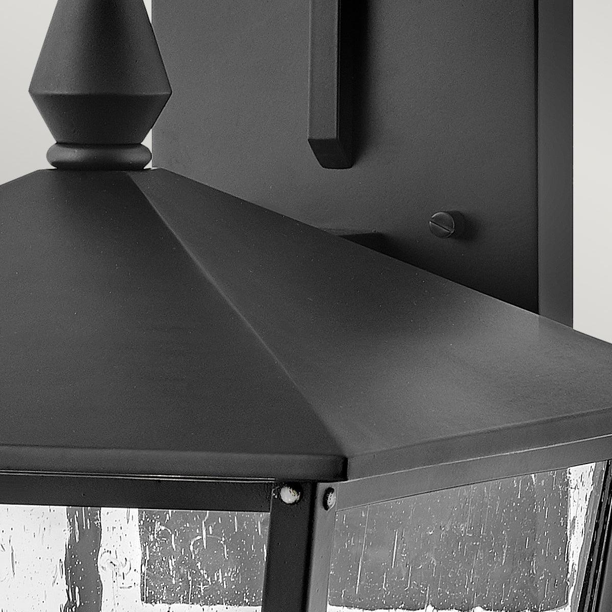 hinkley huntersfield 3 light large outdoor wall lantern Living Room Close Up