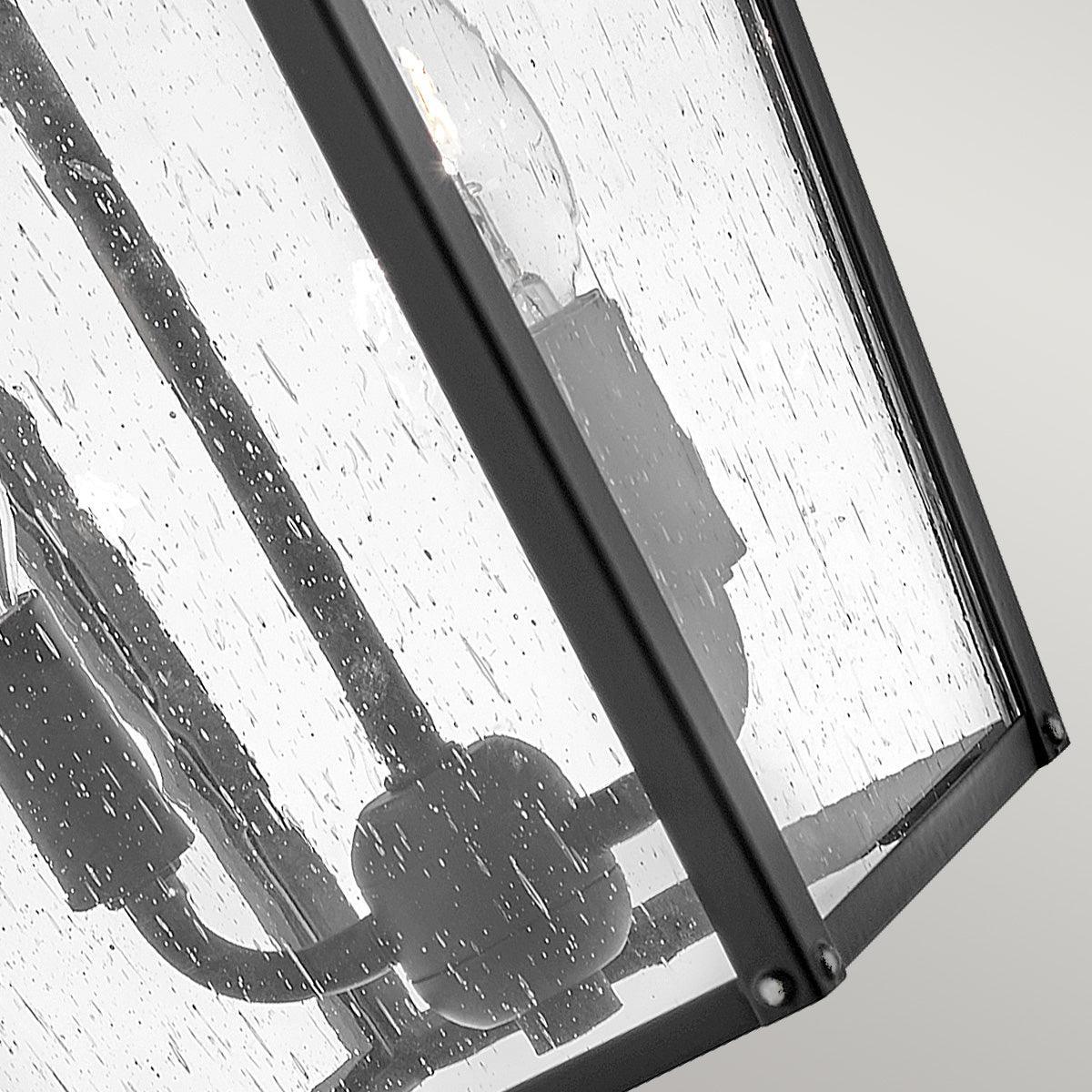 hinkley huntersfield 2 light medium outdoor wall lantern Detailed Close Up