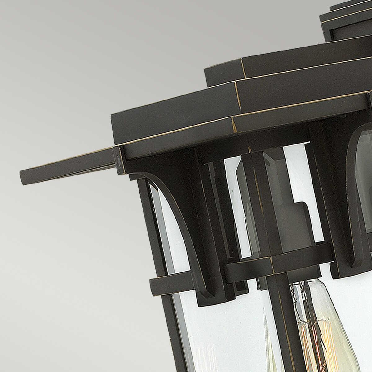 Elstead Manhattan Oil Rubbed Bronze Finish Medium Outdoor Wall Exterior Wall image