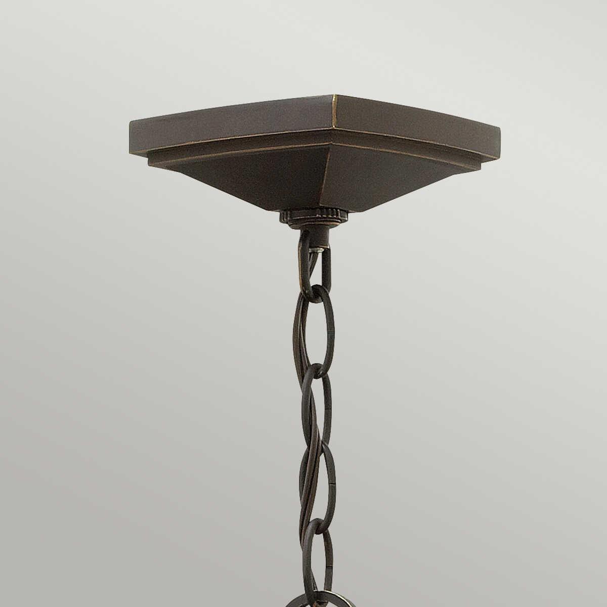 elstead manhattan oil rubbed bronze finish outdoor pendant lantern Living Room Close Up