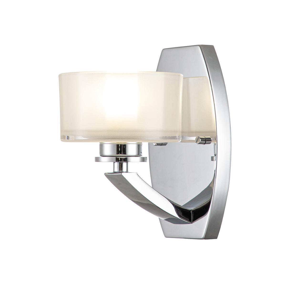 hinkley meridian 1 light chrome bathroom wall light