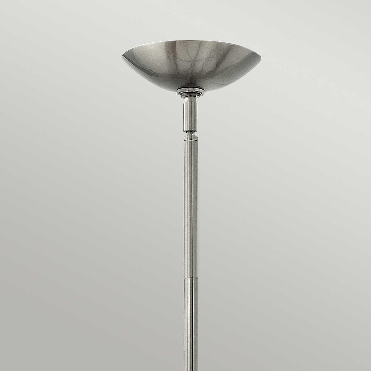 Hinkley Monaco Brushed Nickel Finish 6 Light Chandelier-Elstead Lighting-4-Tiffany Lighting Direct