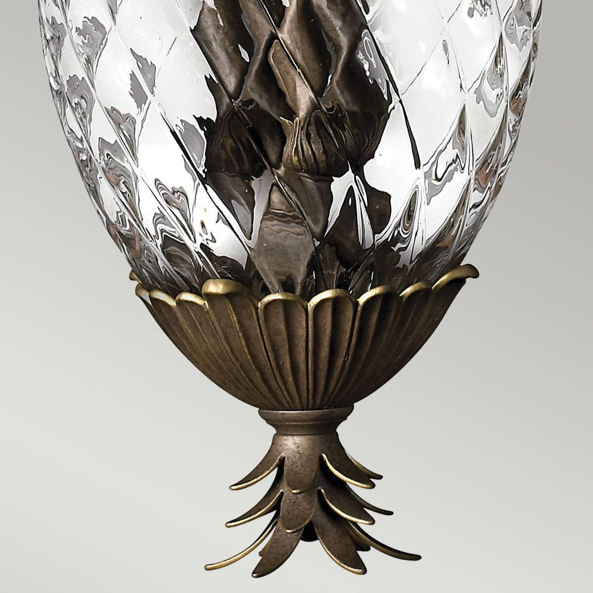 Hinkley Plantation Pearl 4 Light Bronze Ceiling Lantern-Ceiling Pendant Lights-Elstead Lighting-8-Tiffany Lighting Direct