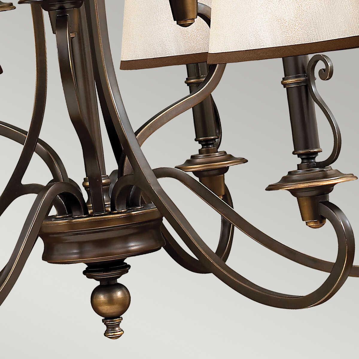 Hinkley Plymouth 9 Light Old Bronze Chandelier-Elstead Lighting-6-Tiffany Lighting Direct