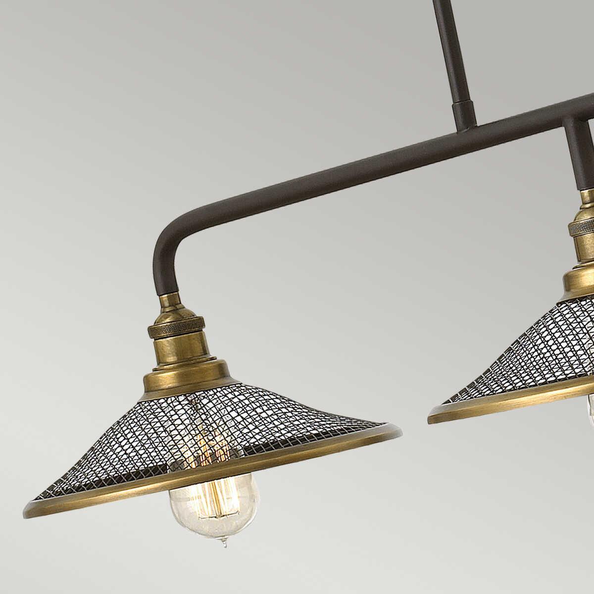 Hinkley Rigby 3 Light Island Bronze Pendant-Ceiling Pendant Lights-Elstead Lighting-6-Tiffany Lighting Direct