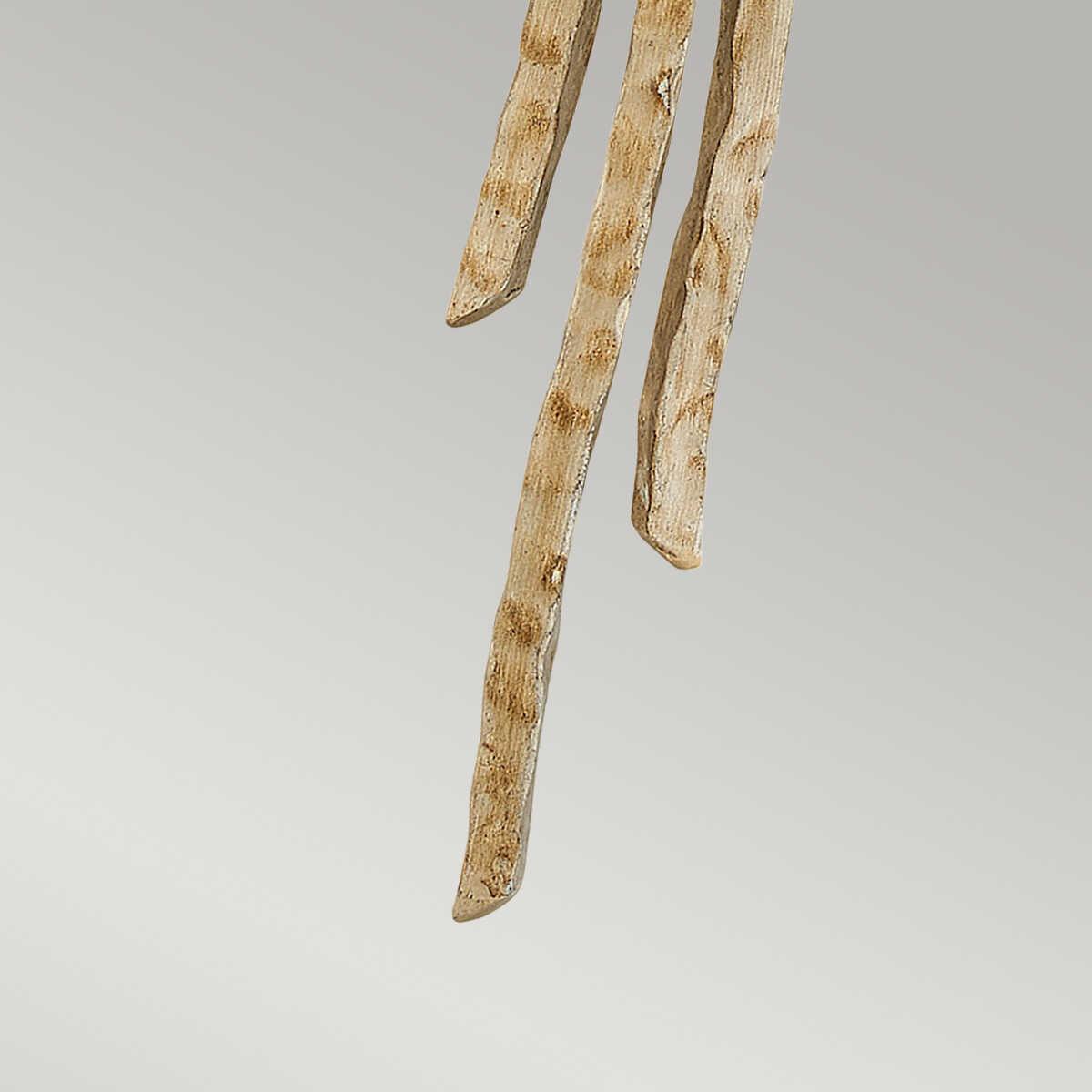 Hinkley Spyre 2 Light Champagne Gold Wall Light Living Room Shade Image