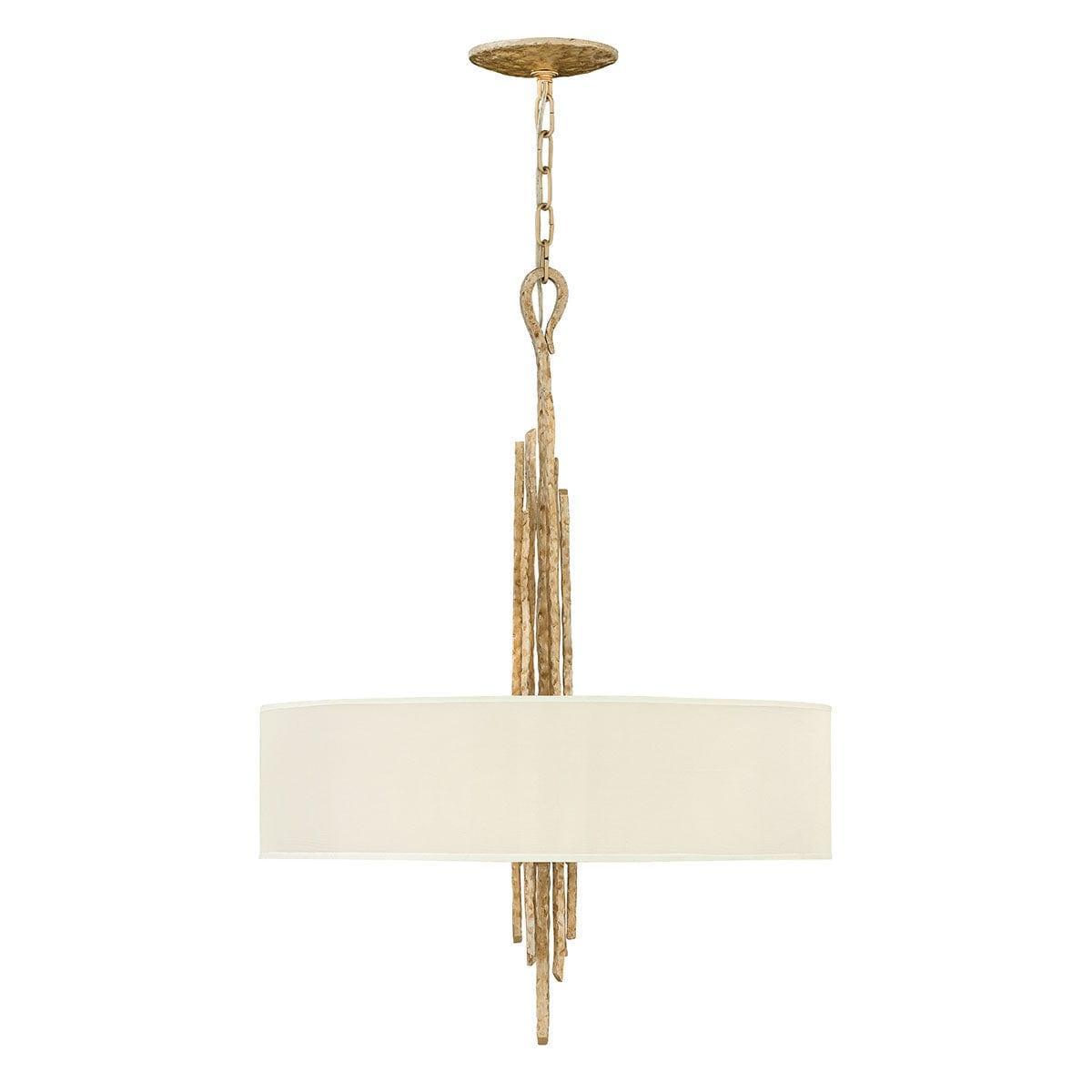 Hinkley Spyre 6 Light Champagne Gold Ceiling Pendant Light-Ceiling Pendant Lights-Elstead Lighting-1-Tiffany Lighting Direct