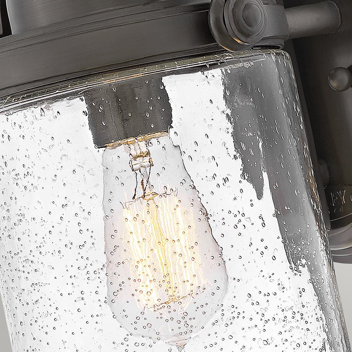 Hinkley Willoughby 1 Light Bronze Outdoor Wall Lantern Living Room Image