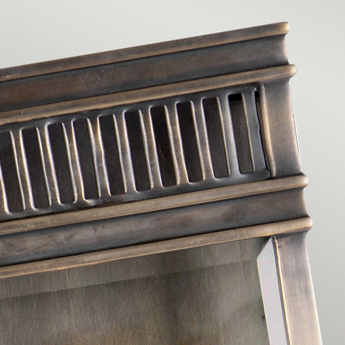 Elstead Holborn Dark Bronze Finish Small Outdoor Wall Light 3