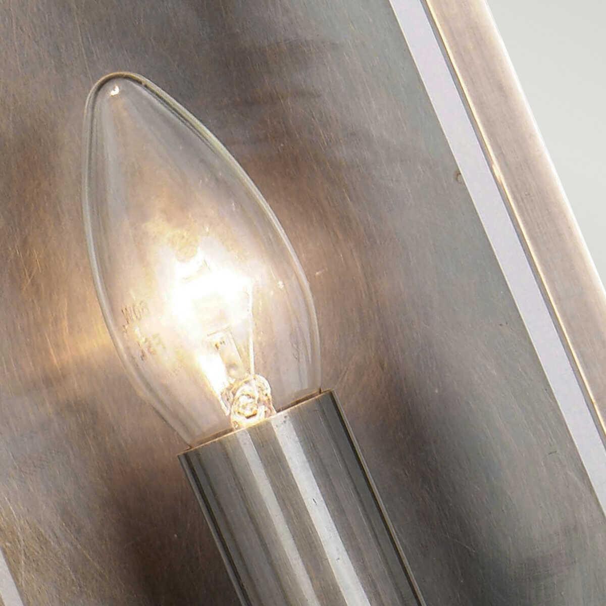 Elstead Holborn Dark Bronze Finish Small Outdoor Wall Light 5