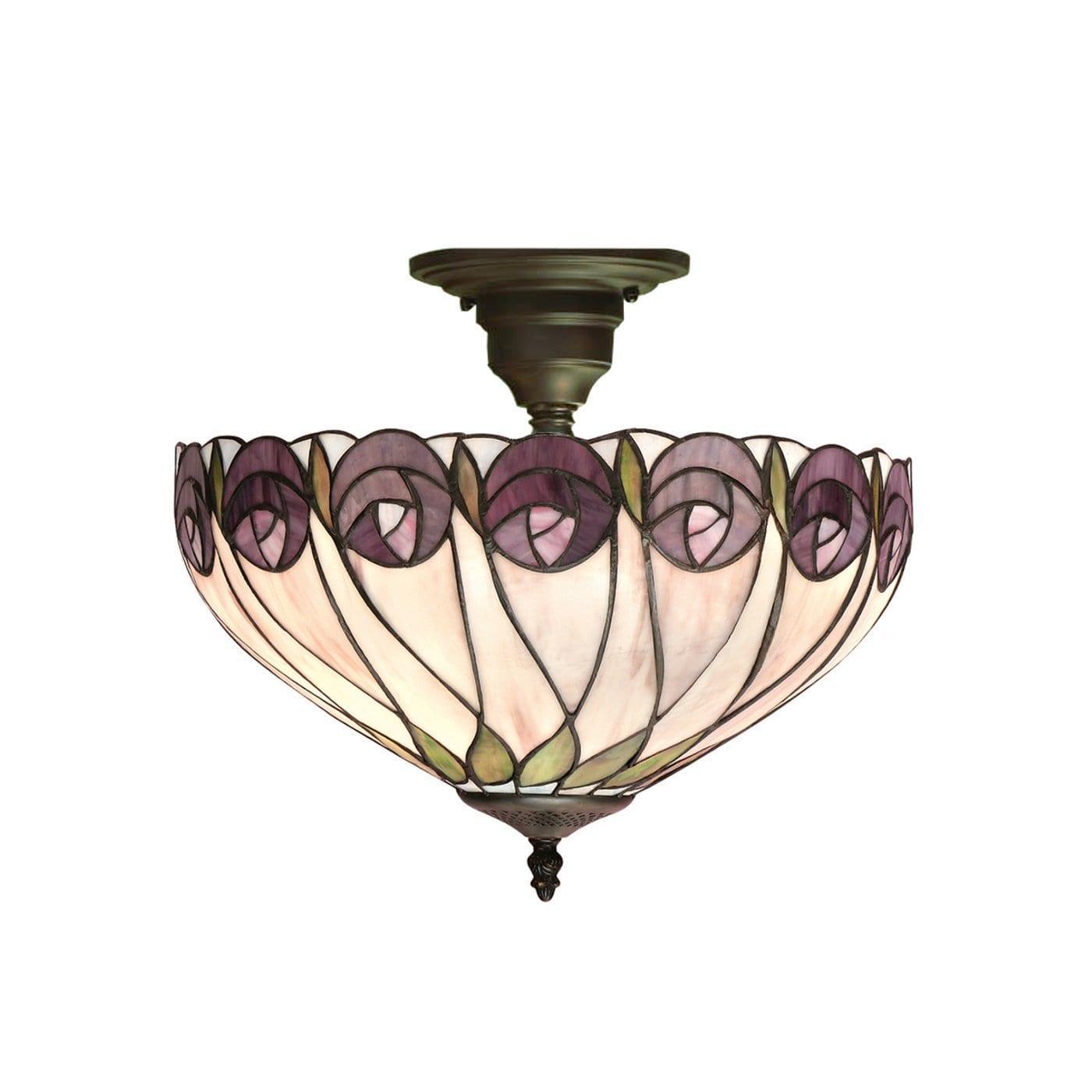 Hutchinson Medium Semi Flush by Interiors 1900