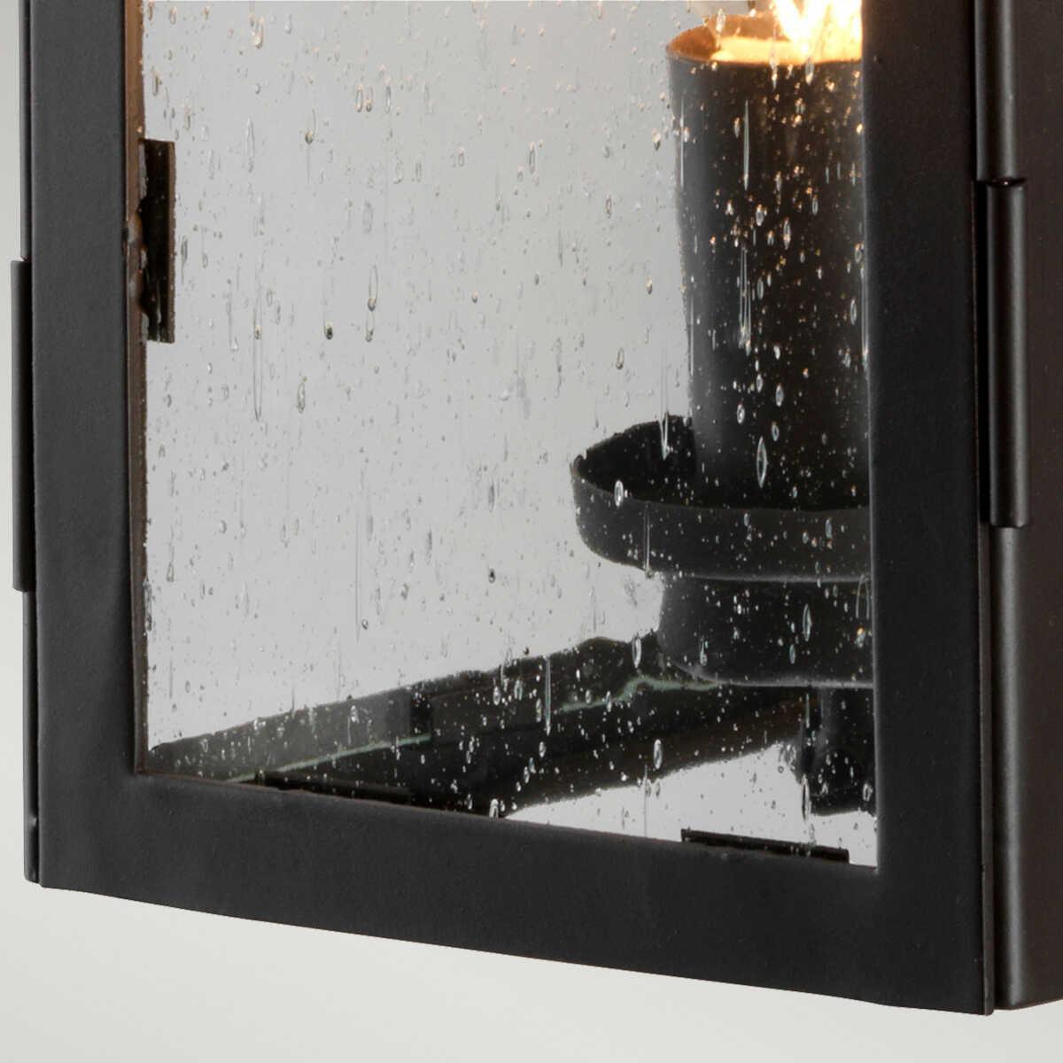 Elstead Hythe Old Bronze Finish Outdoor Wall Fitting Close up