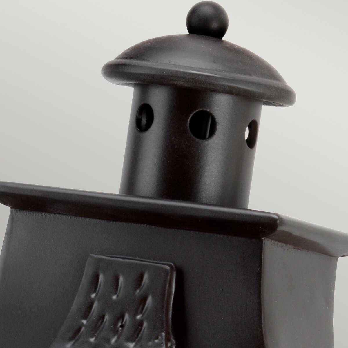 Elstead Kendal Old Bronze Finish Outdoor Wall Close up image