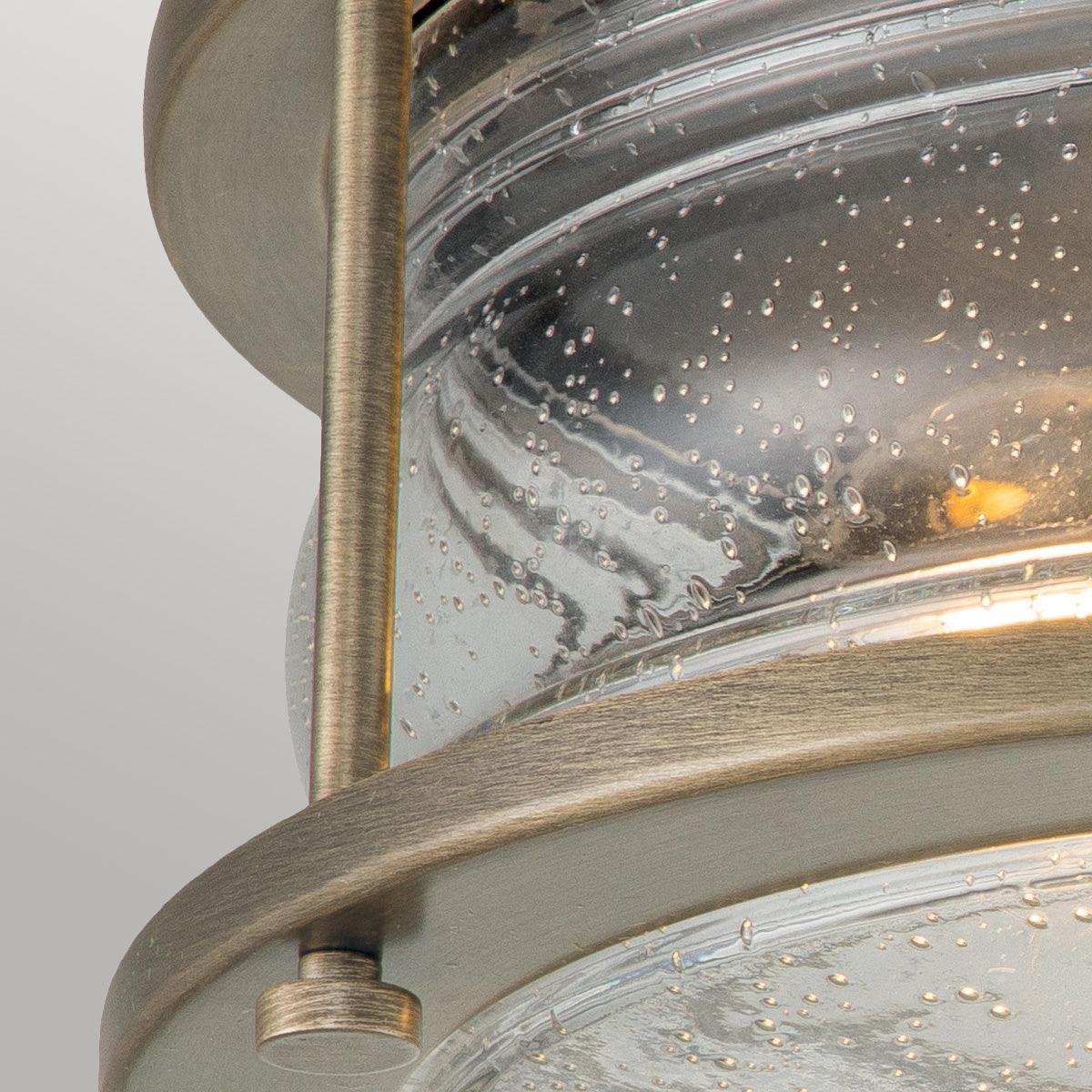 kichler ashland bay 2 light bronze outdoor ceiling flush Close Up