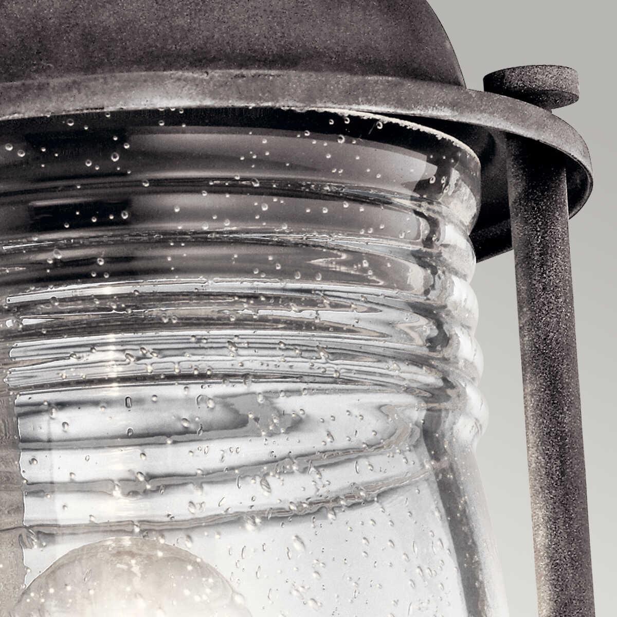 kichler ashland outdoor pedestal light Close Up LED Bulb