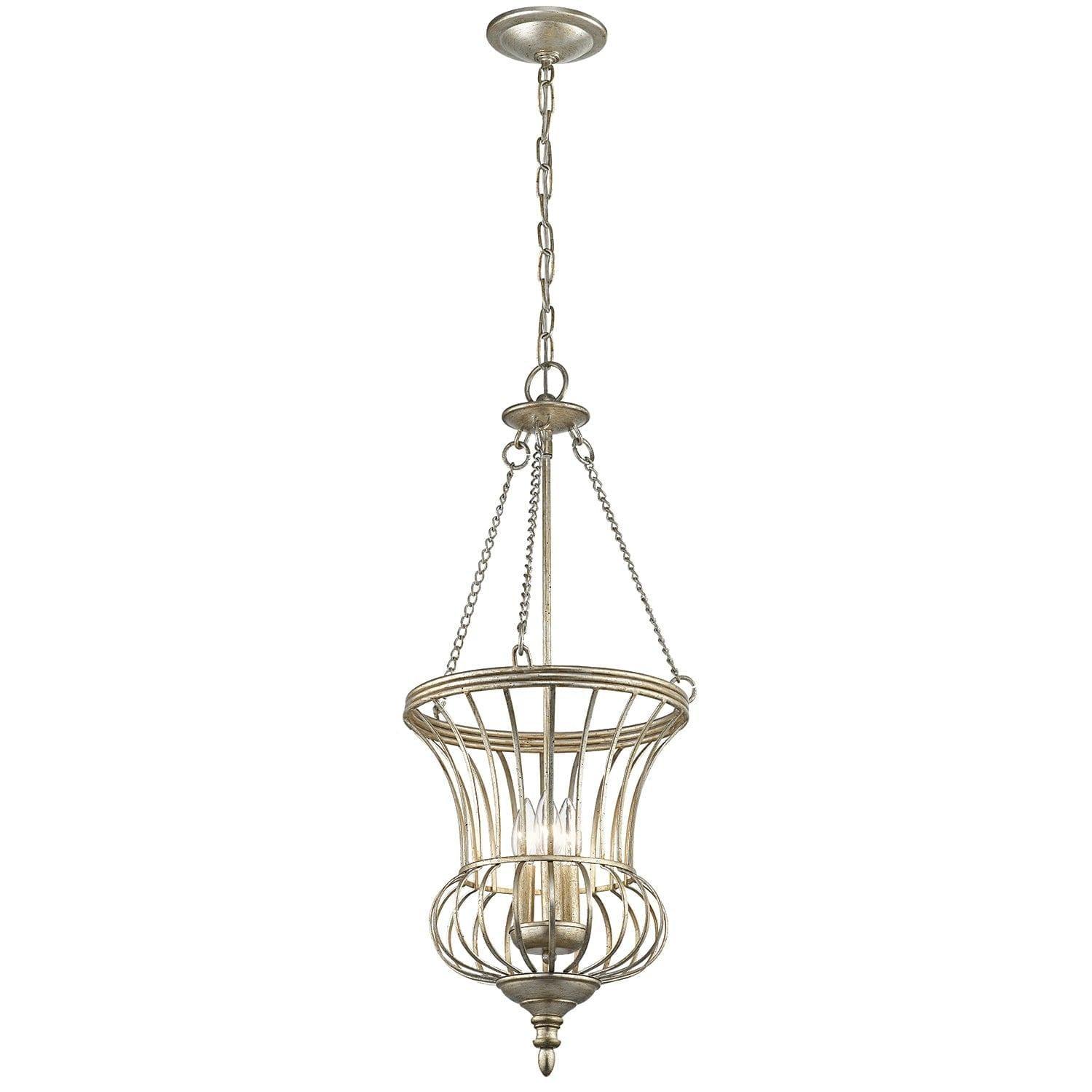 Kichler Calla Gold 3 Light Pendant Ceiling Light-Ceiling Pendant Lights-Elstead Lighting-1-Tiffany Lighting Direct