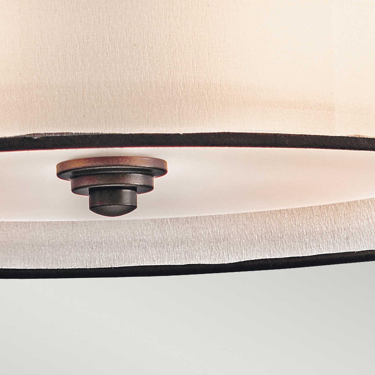 Kichler Lacey Mission Bronze Large Pendant Ceiling Light-Ceiling Pendant Lights-Elstead Lighting-6-Tiffany Lighting Direct