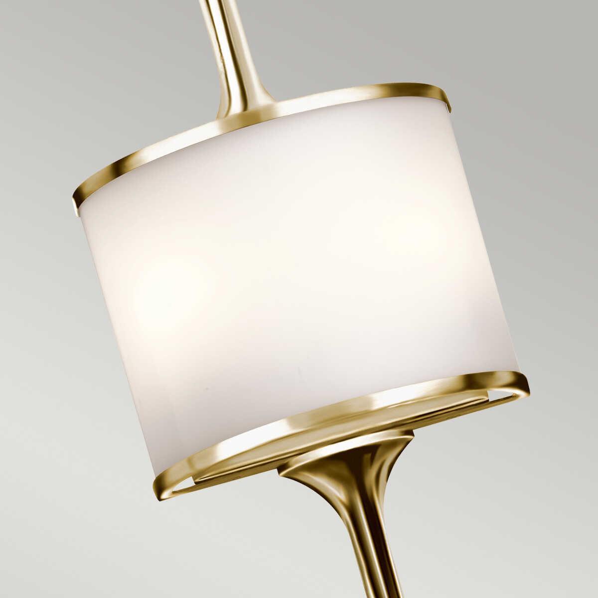 IP Rating Image - Brass wall Light Bathroom or exterior lighting