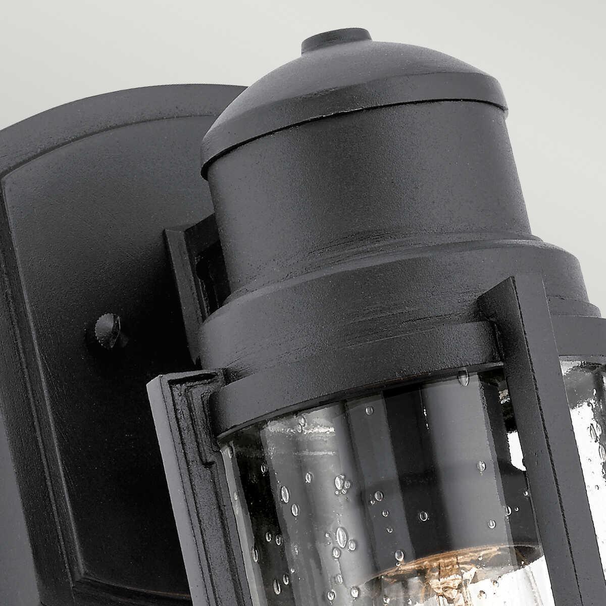 kichler suri 1 light small outdoor wall lantern Close Up