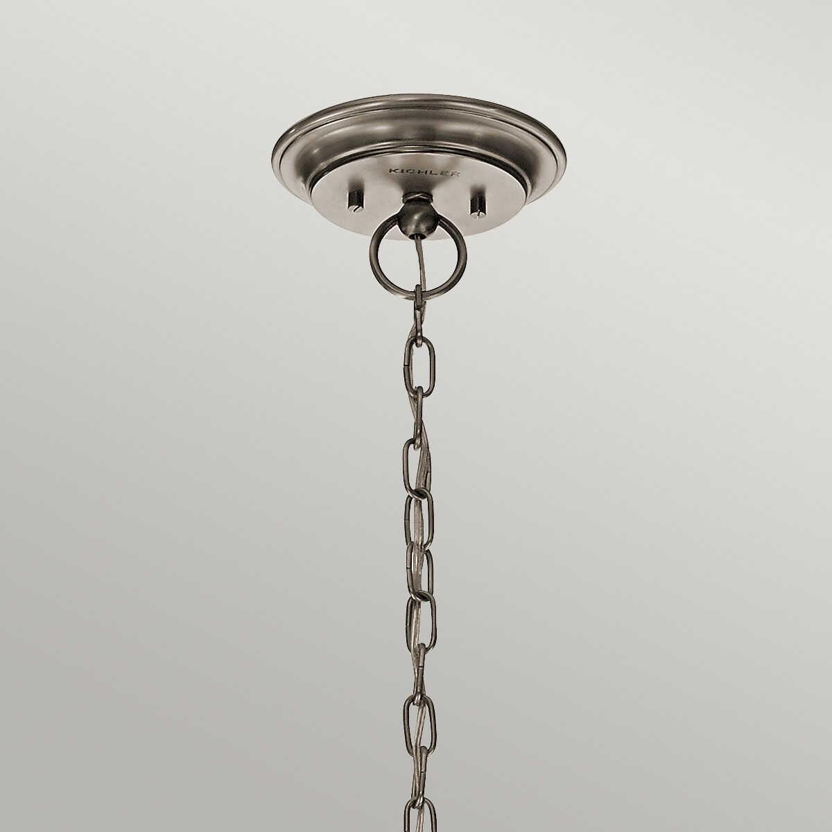 Kichler Waverly 5 Light Chandelier - Classic Pewter-Elstead Lighting-5-Tiffany Lighting Direct