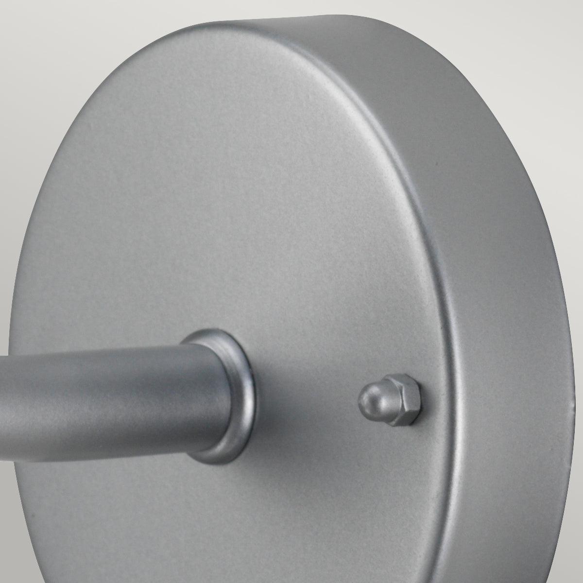 elstead klampenborg silver outdoor wall lantern Living Room Close Up