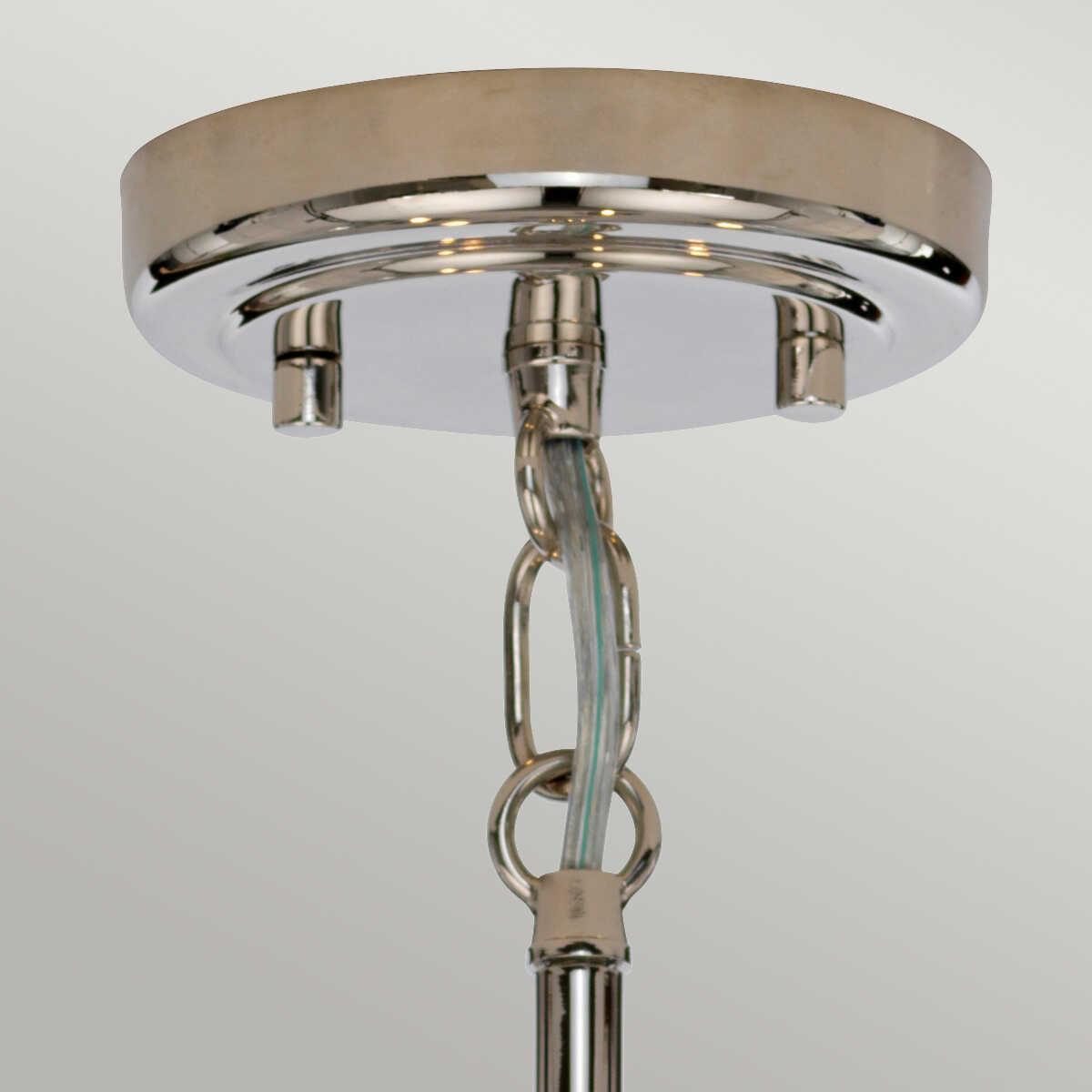 Elstead Lighting Kula 5 Light Chandelier - Polished Nickel-Elstead Lighting-2-Tiffany Lighting Direct