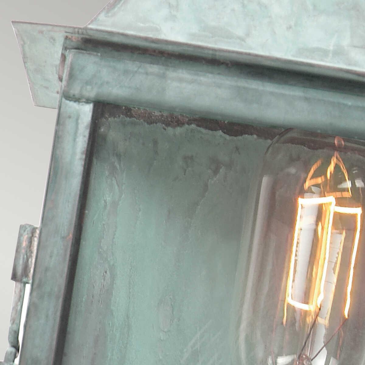 Elstead Lambeth Palace Finish_Finish_Verdigris Finish Outdoor Wall Lantern 4