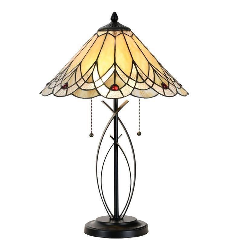 Large Tiffany Lamps - Harrogate Tiffany Lamp 5LL-5186