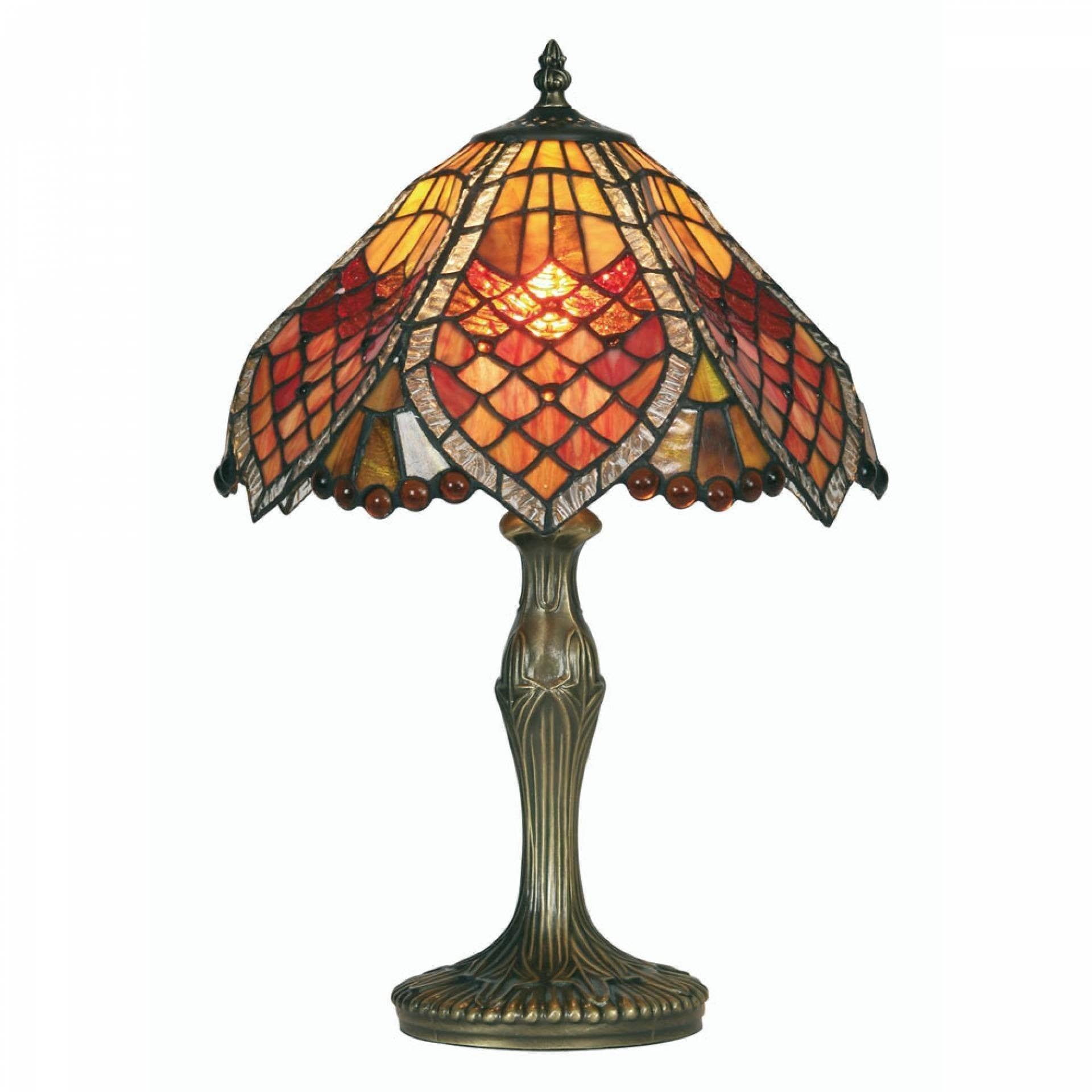 Large Tiffany Lamps - Oaks Orsino Tiffany Lamp OT 1318/16TL
