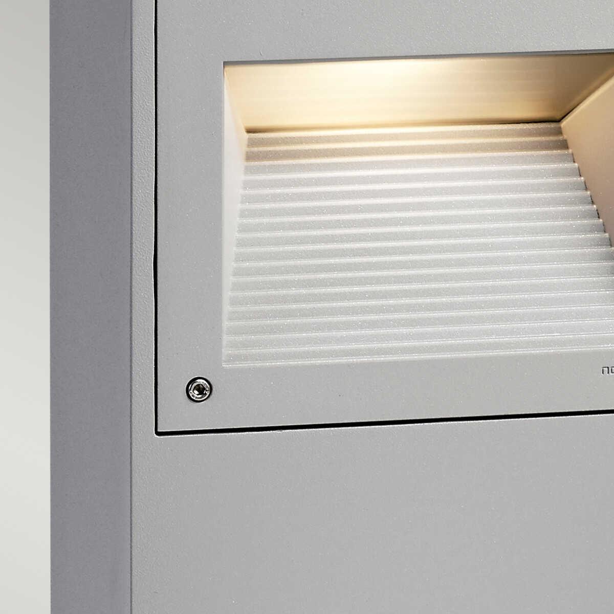 norlys namsos led short aluminium outdoor bollard light Living Room Close Up