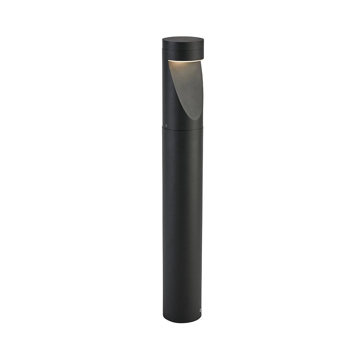 norlys oppland led graphite outdoor bollard light