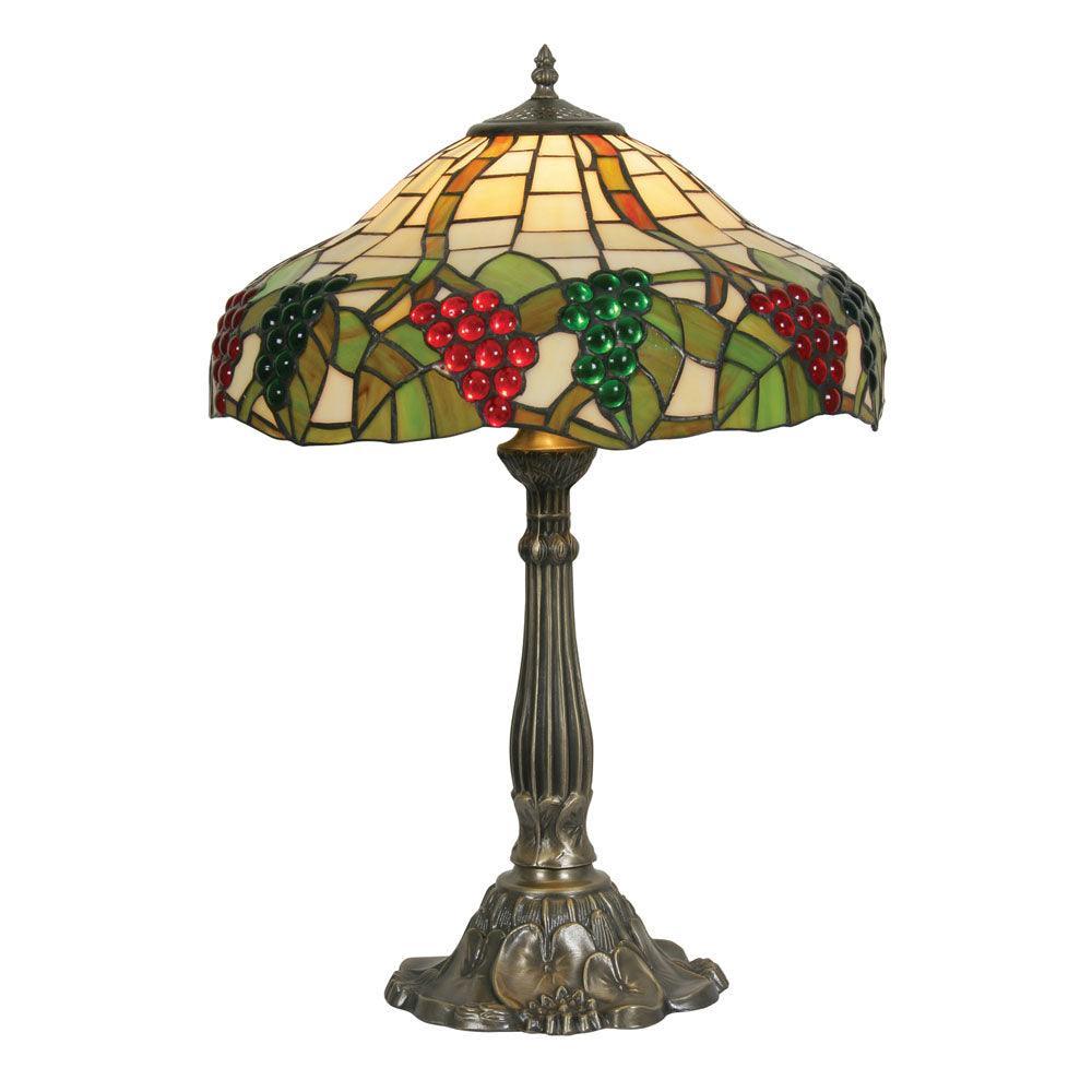 oaks tiffany grapes ii large table lamp 1