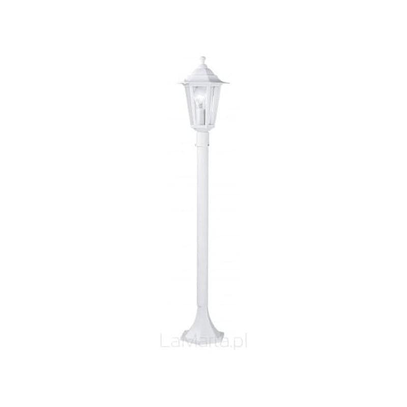 Eglo Laterna 5 White Finish Outdoor Pillar Light 22995 by Eglo Outdoor Lighting