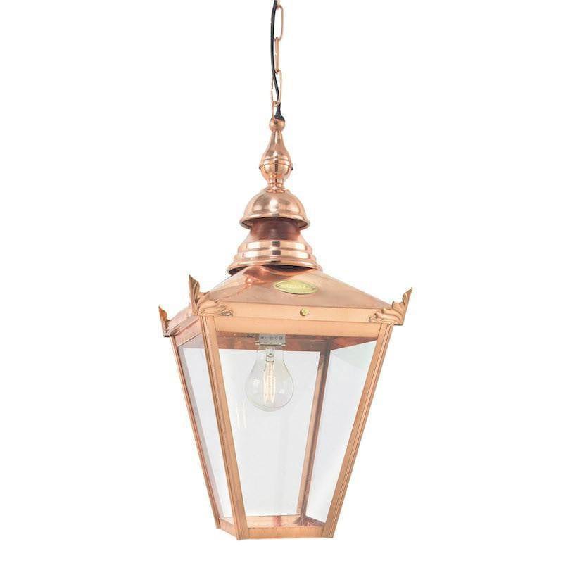 Elstead Chelsea Copper Outdoor Pendant Lantern