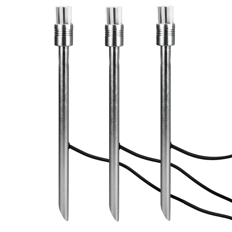 Elstead Ambleside 3 Aluminium Garden LED Ambient Light Spike X 3